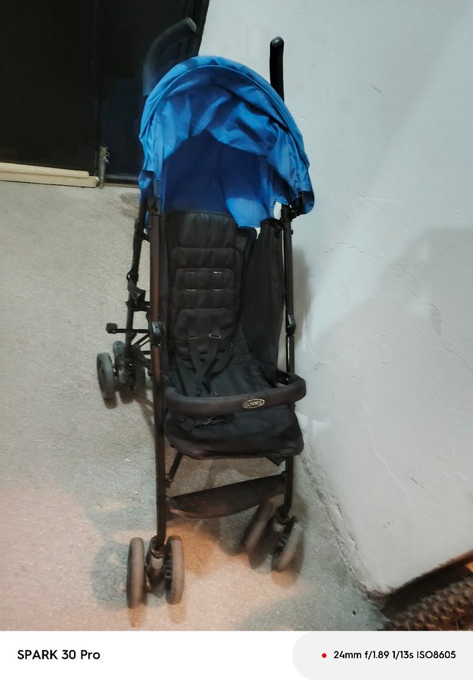 Mavi Bebek Arabası - Görsel 3