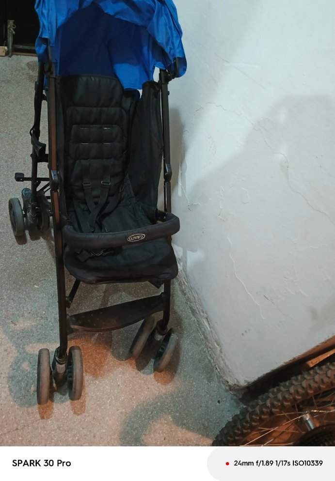 Mavi Bebek Arabası - Görsel 2