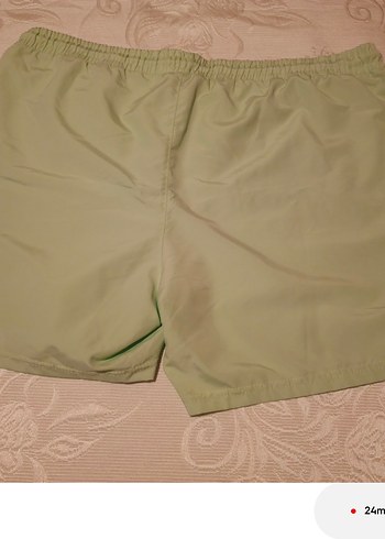 Erkek Pastel Yeşil Şort Mayo astarı yok - Görsel 3