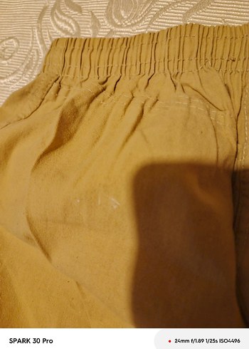 Bej Rahat Kesim Erkek Şort - Görsel 3