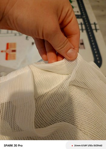 Beyaz Modern Desensiz Perde - Görsel 5