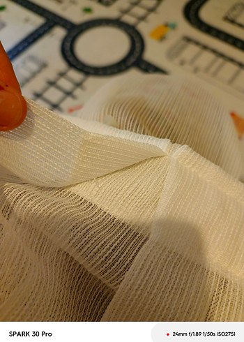 Beyaz Modern Desensiz Perde - Görsel 6