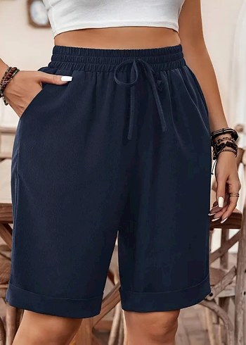 büyük beden şort - Görsel 7