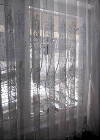 sık pile tül perde en 1.60 boy 1.90 - Görsel 2