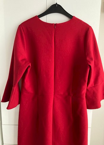 Gusto marka Kırmızı Midi elbise - Görsel 3