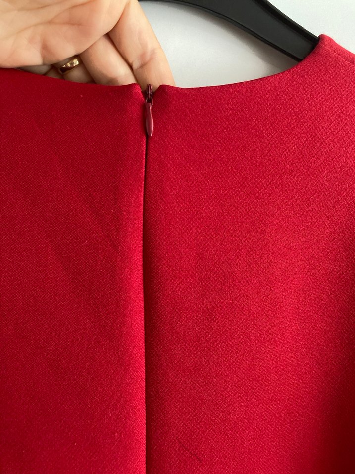 Gusto marka Kırmızı Midi elbise - Görsel 4