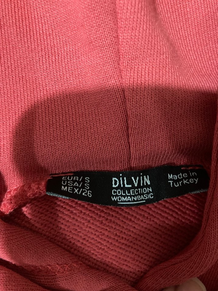 Kadın Kırmızı Fermuarlı Sweatshirt - Görsel 5