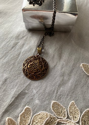 Bohem Tarz Uzun Zincirli Yılan Desenli Kolye - Görsel 2