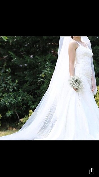 Özel dikim balık model gelinlik - Görsel 4