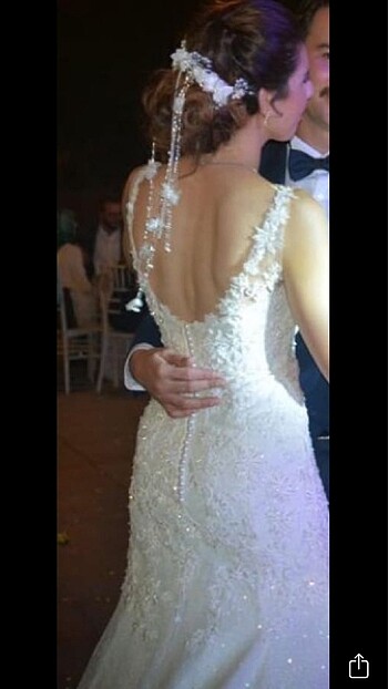 Özel dikim balık model gelinlik - Görsel 7