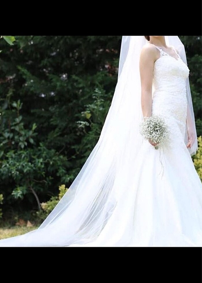 Özel dikim balık model gelinlik - Görsel 4