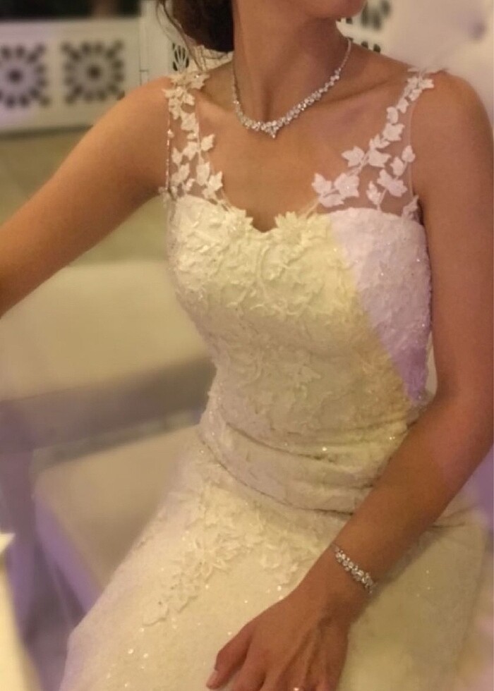 Özel dikim balık model gelinlik - Görsel 5