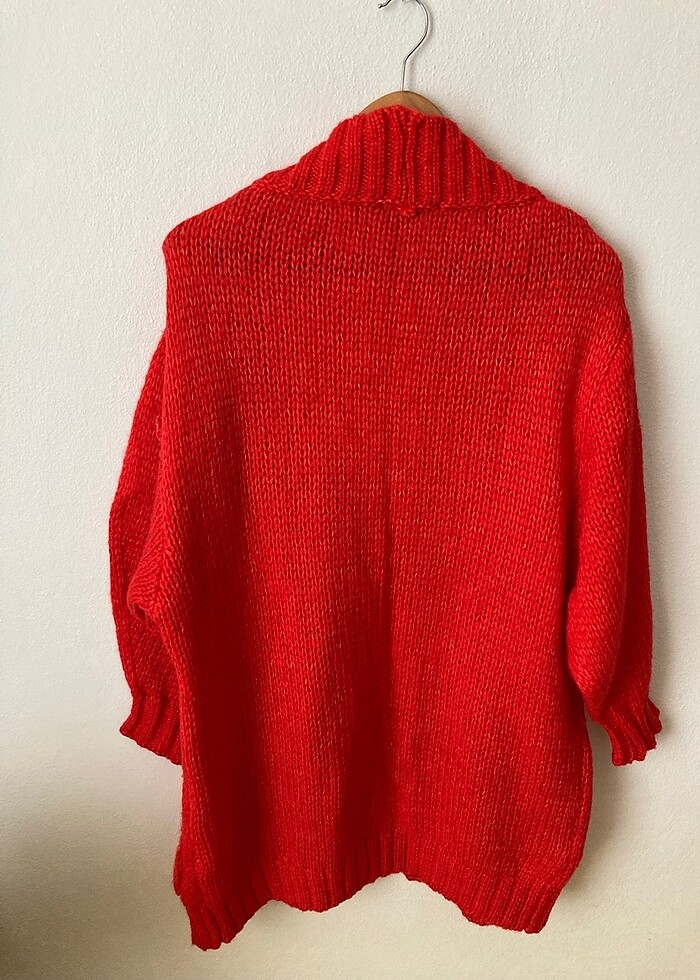 Oversize hırka - Görsel 4