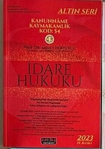 İdare hukuku ahmet nohutçu