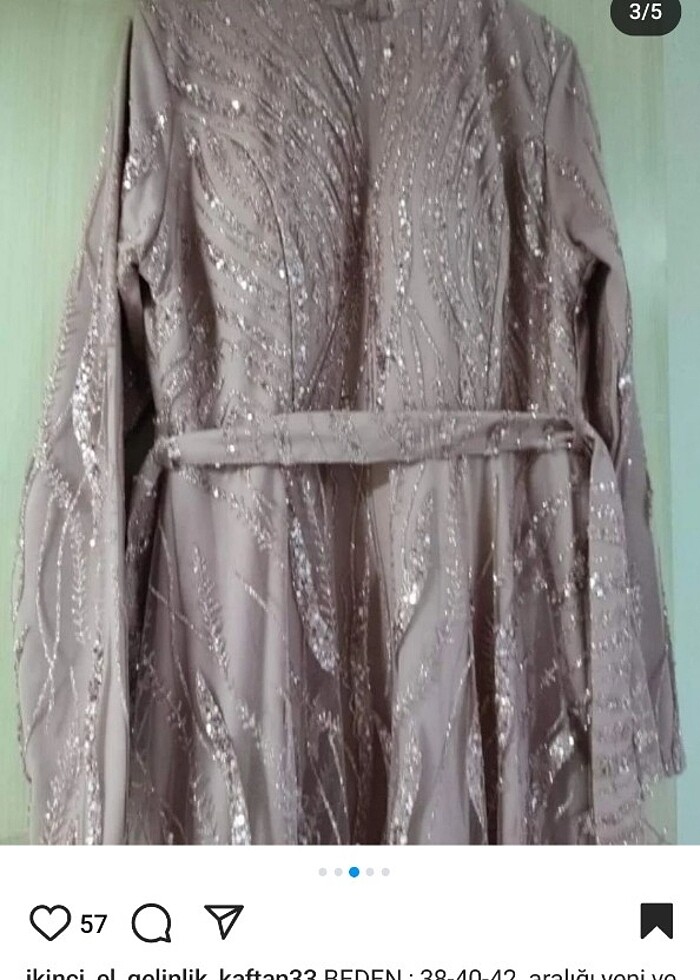 Pullu elbise - Görsel 2