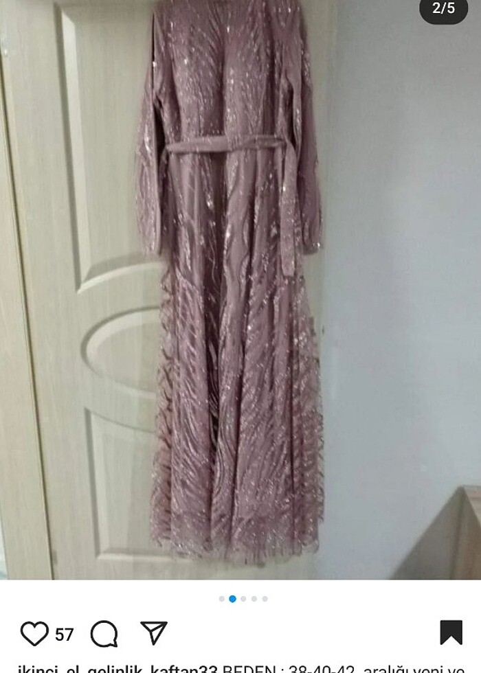 Pullu elbise - Görsel 3