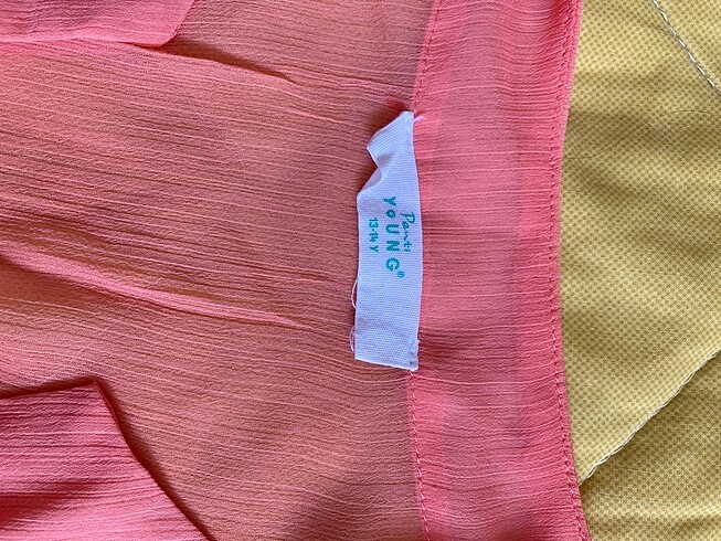 Penti kaftan turuncu renk - Görsel 5