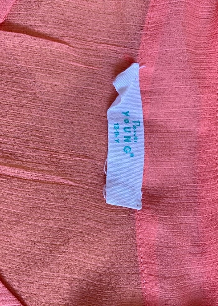 Penti kaftan turuncu renk - Görsel 5