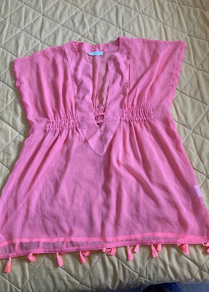 Penti kaftan turuncu renk - Görsel 2