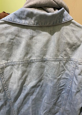 Mavi Jeans Gri Düğmeli Erkek Denim Ceket