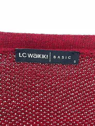 s Beden kırmızı Renk LC Waikiki Hırka %70 İndirimli.