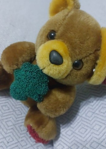 Renkli Detaylı Kahverengi Peluş Ayıcık - Görsel 3