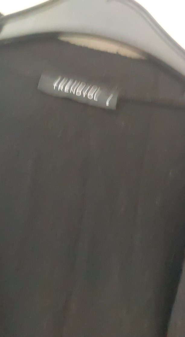 Düğmeli Siyah Midi Hırka - Görsel 4