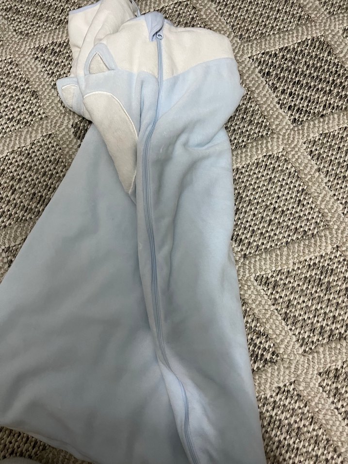 Gri Pastel Desenli Çocuk Uyku Tulumu - Görsel 3