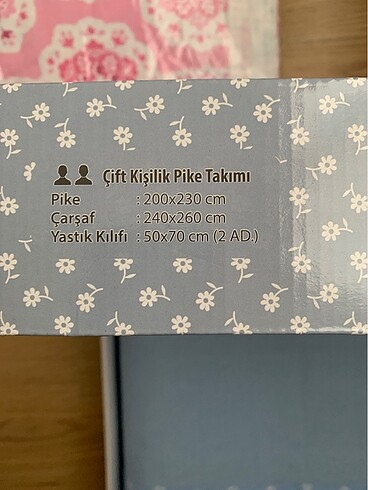Beden mavi Renk Pike takımı