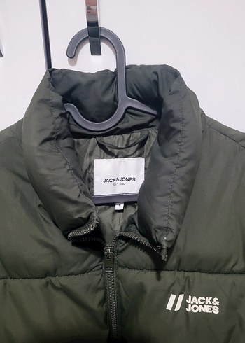 Zara Jack Jones Haki Yesil Sisme Mont