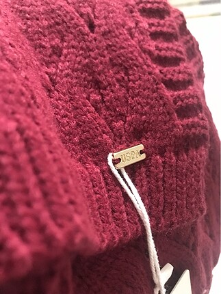 Beden bordo Renk Uspolo atkı