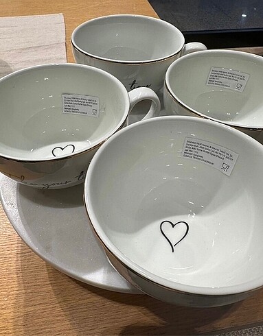 H&m kupa bardak yeni