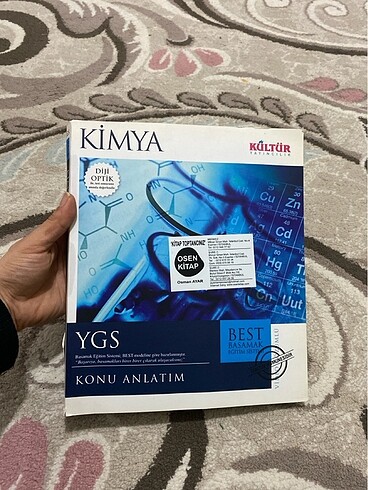  YGS KİMYA KONU ANLATIMLI TEST KİTABI