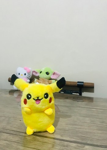 Pikachu peluş charm,anahtarlık