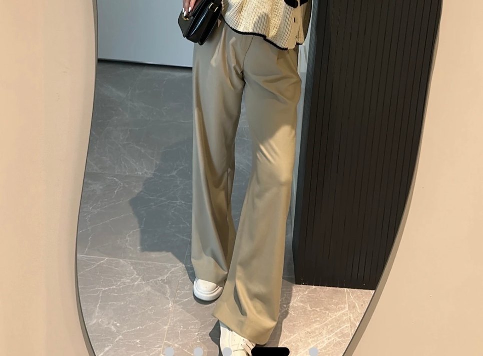 Vizon Kadın Midi Kumaş Pantolon - Görsel 4