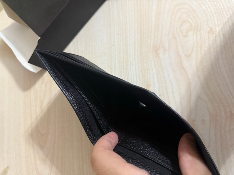 Siyah Deri Altınyıldız Erkek Cüzdan - Görsel 3