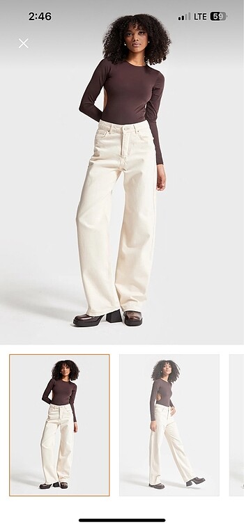 Straight fit