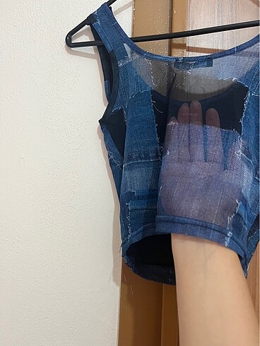 Zara Crop bluz