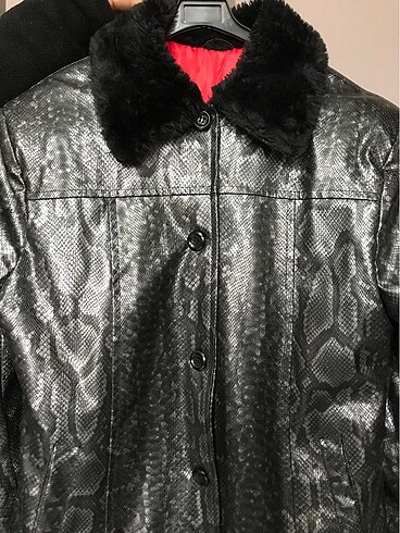 Suni Deri Uzun Mont - Görsel 2