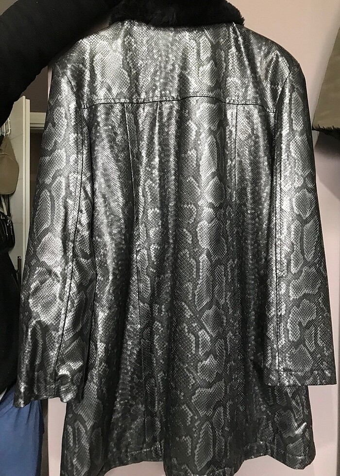 Suni Deri Uzun Mont - Görsel 3