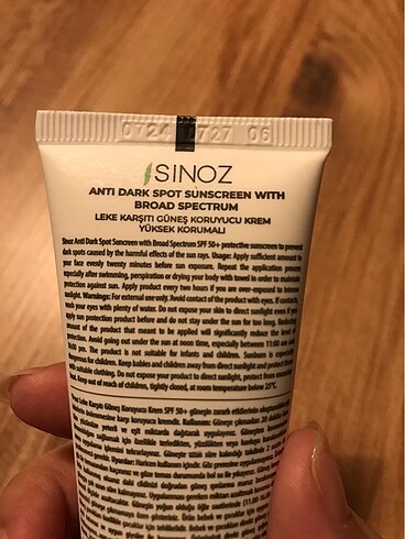 Sinoz Güneş Koruyucu - Görsel 4
