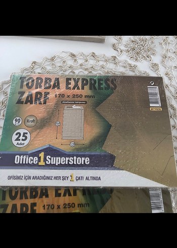 Torba Express Zarf 120x250 mm 25'li - Görsel 5