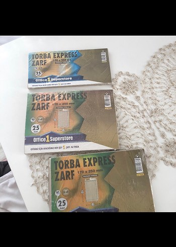Torba Express Zarf 120x250 mm 25'li - Görsel 2