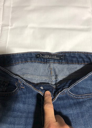 Kadın Koyu Mavi Mini Denim Şort - Görsel 2