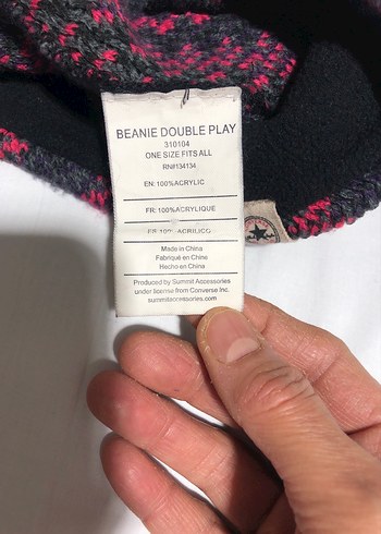 Kadın Çok Renkli Örgü Bere - Görsel 4