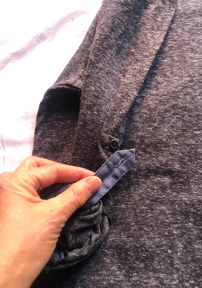 Gri Uzun Kollu Erkek Bluz - Görsel 4