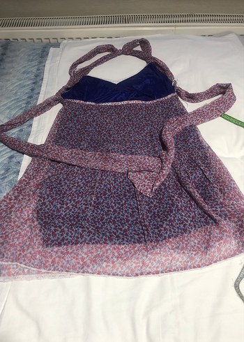 Şifon yazlık elbise astarlı - Görsel 5