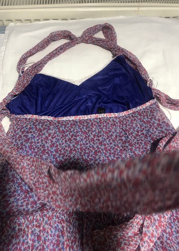 Şifon yazlık elbise astarlı - Görsel 6