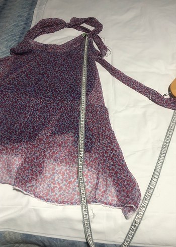 Şifon yazlık elbise astarlı - Görsel 8