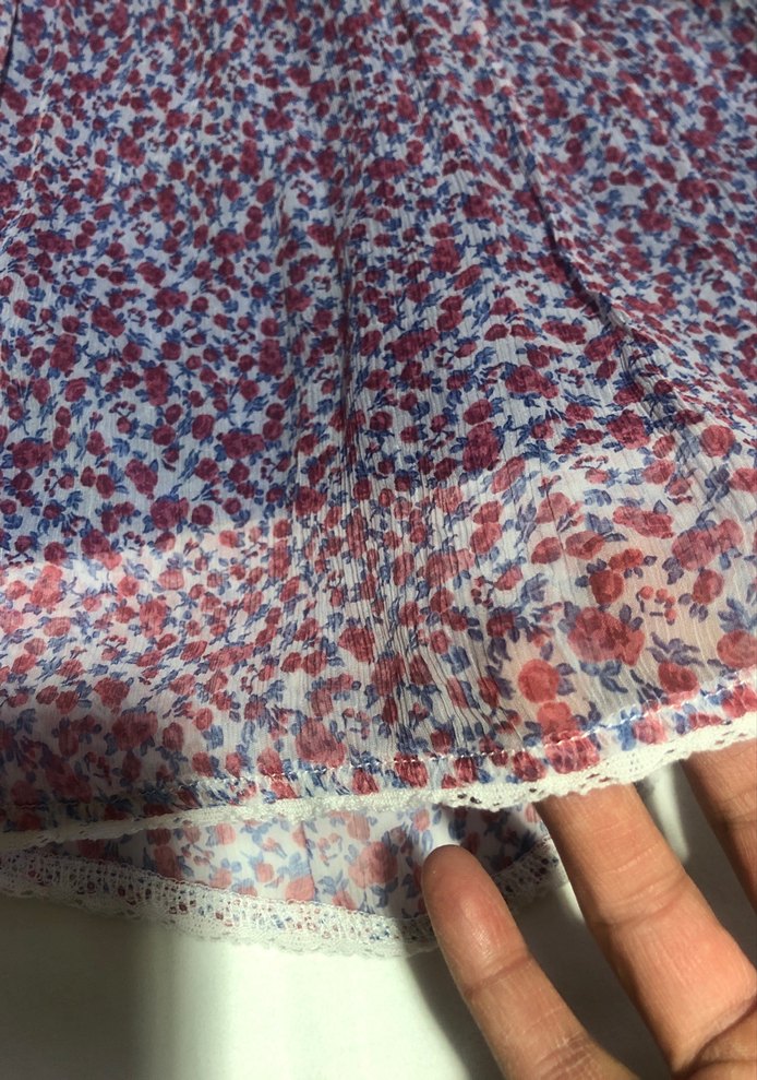 Şifon yazlık elbise astarlı - Görsel 3